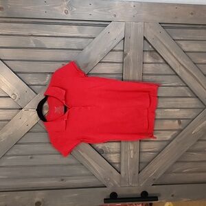 Red faded glory polo